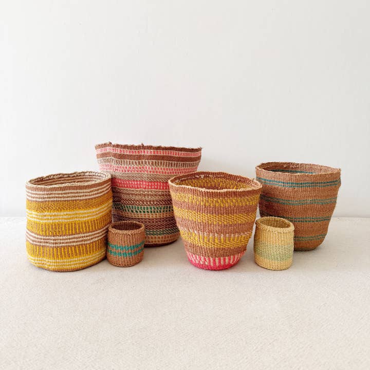 Storage Plant Basket- Assortment 855 (OOAK) for wholesale by Amsha