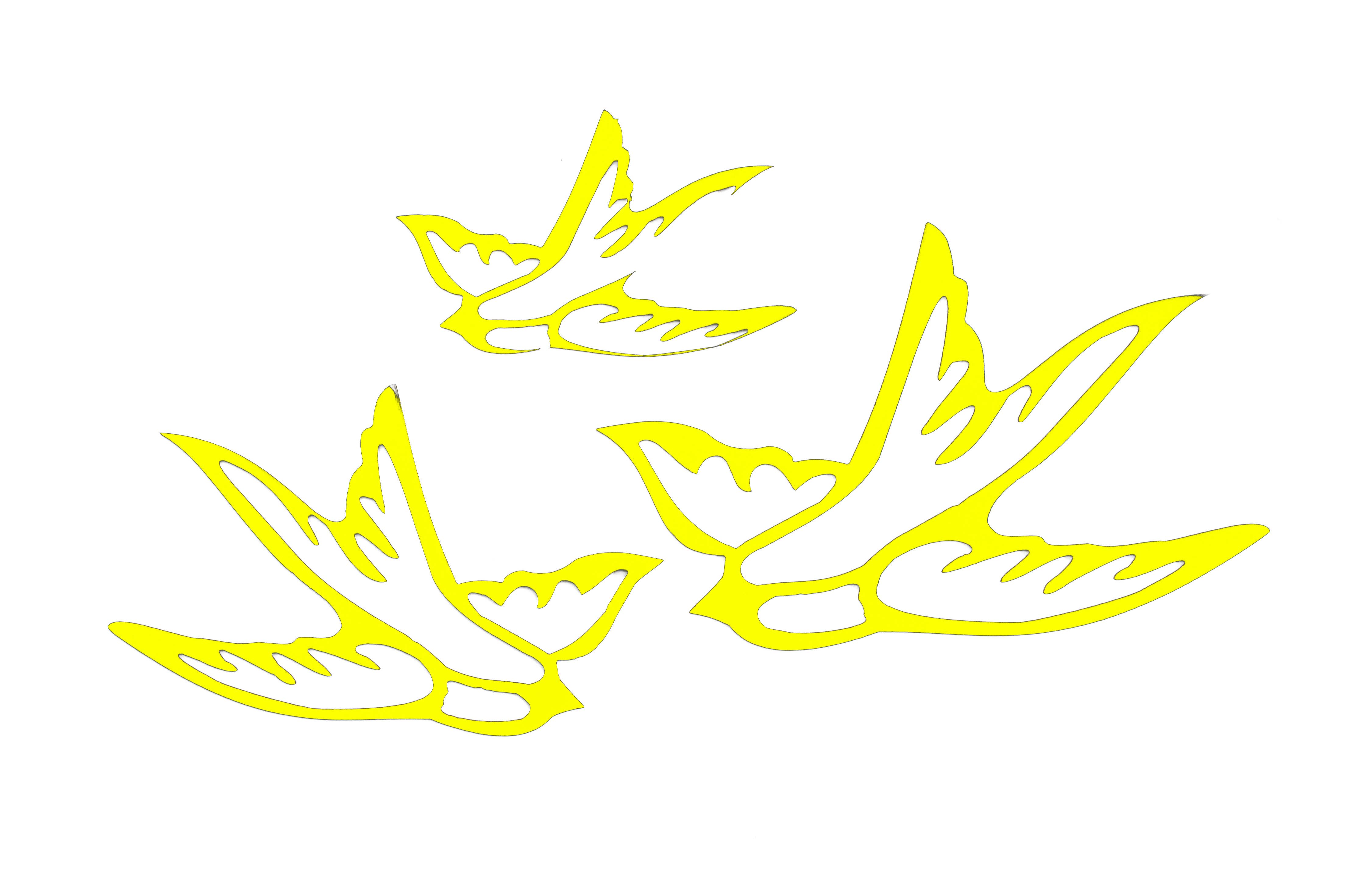 White Barn Decor - Wholesale Wall Accent - Swallows1