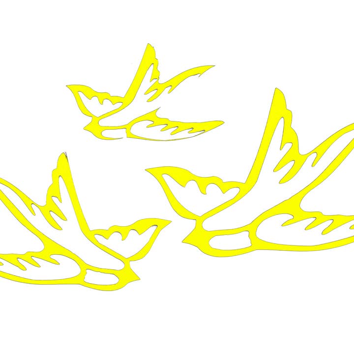 White Barn Decor - Wholesale Wall Accent - Swallows1