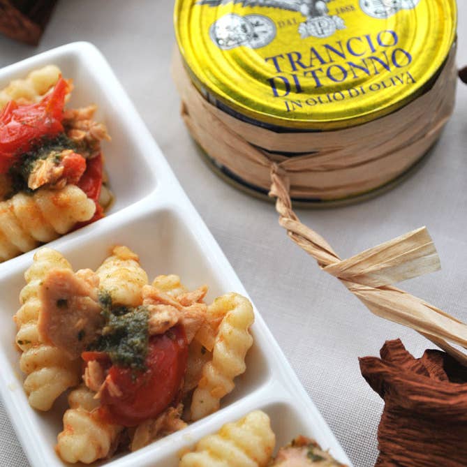 International Loft - Wholesale Tinned Fish - Angelo Parodi Tuna Steak in Olive Oil (Trancio di Tonno)4