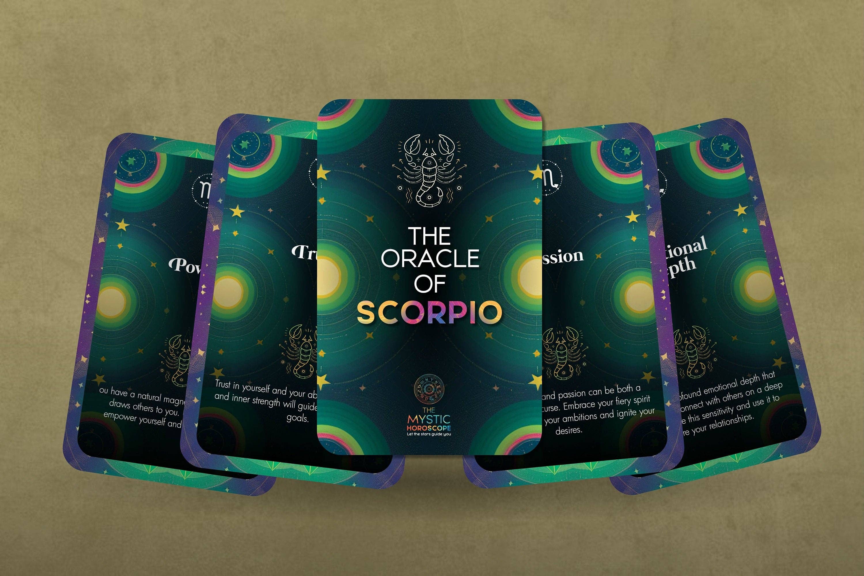 Ibiza Tarot USA - Venta al por mayor Cartas del tarot - El oráculo de Escorpio - El horóscopo místico8