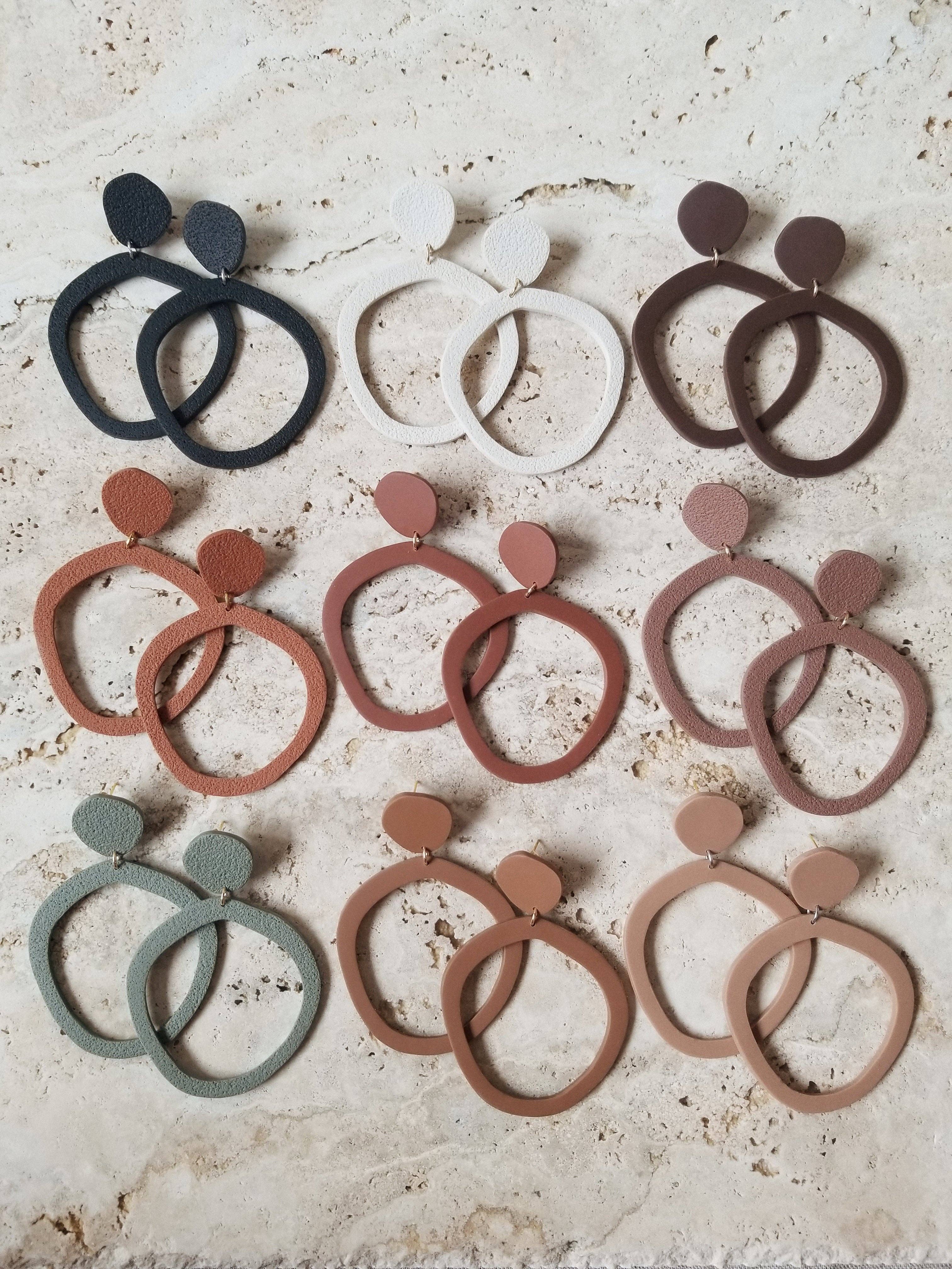 That Clay Girl Co. - Wholesale Dangle Earrings - Polymer Clay Earrings | Statement Earrings | Hoop Earrings11