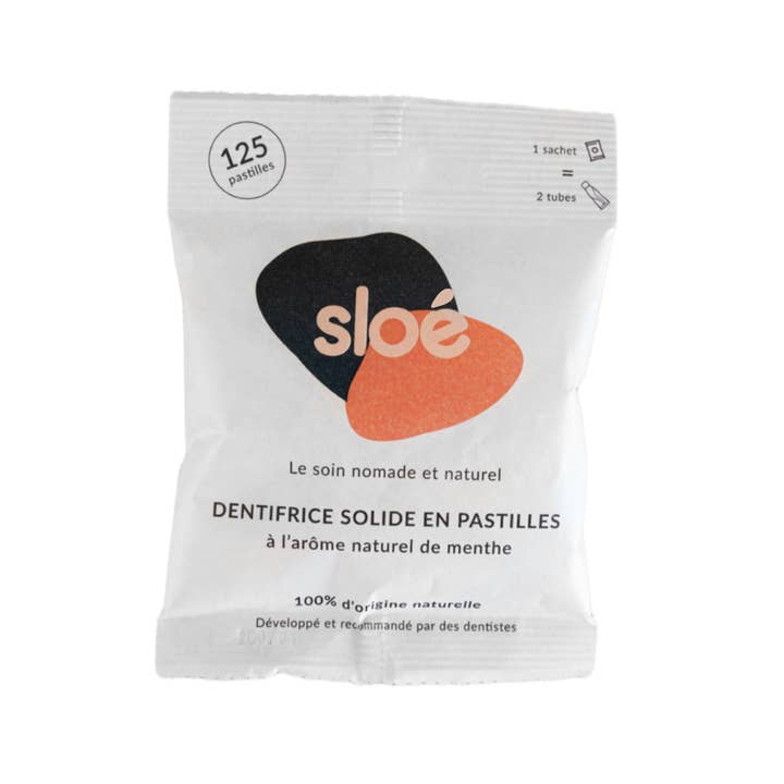 Sloé - Wholesale Toothpaste - Dentifrice solide en pastilles à croquer3