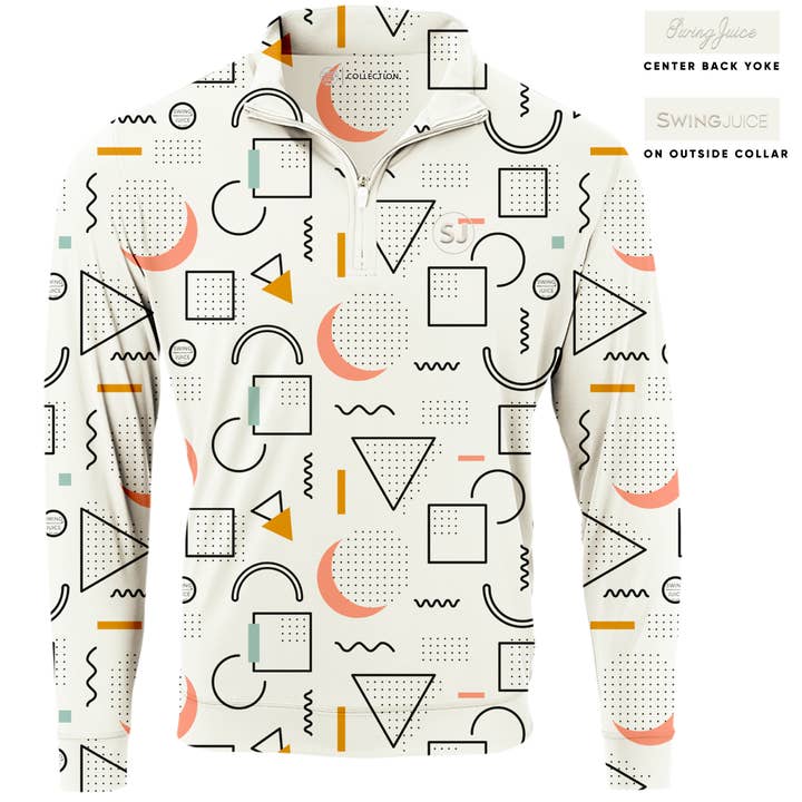 Golf 90's Golf Quarter Zip pour homme pour la vente par SwingJuice