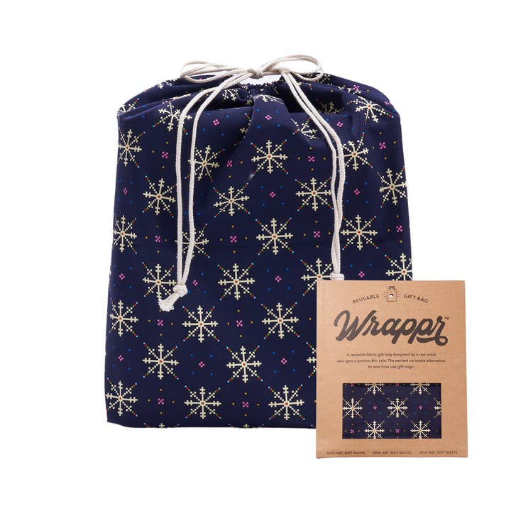 Fabric Gift Bag by Kelsey Weigl | 22", Cotton for wholesale by Wrappr
