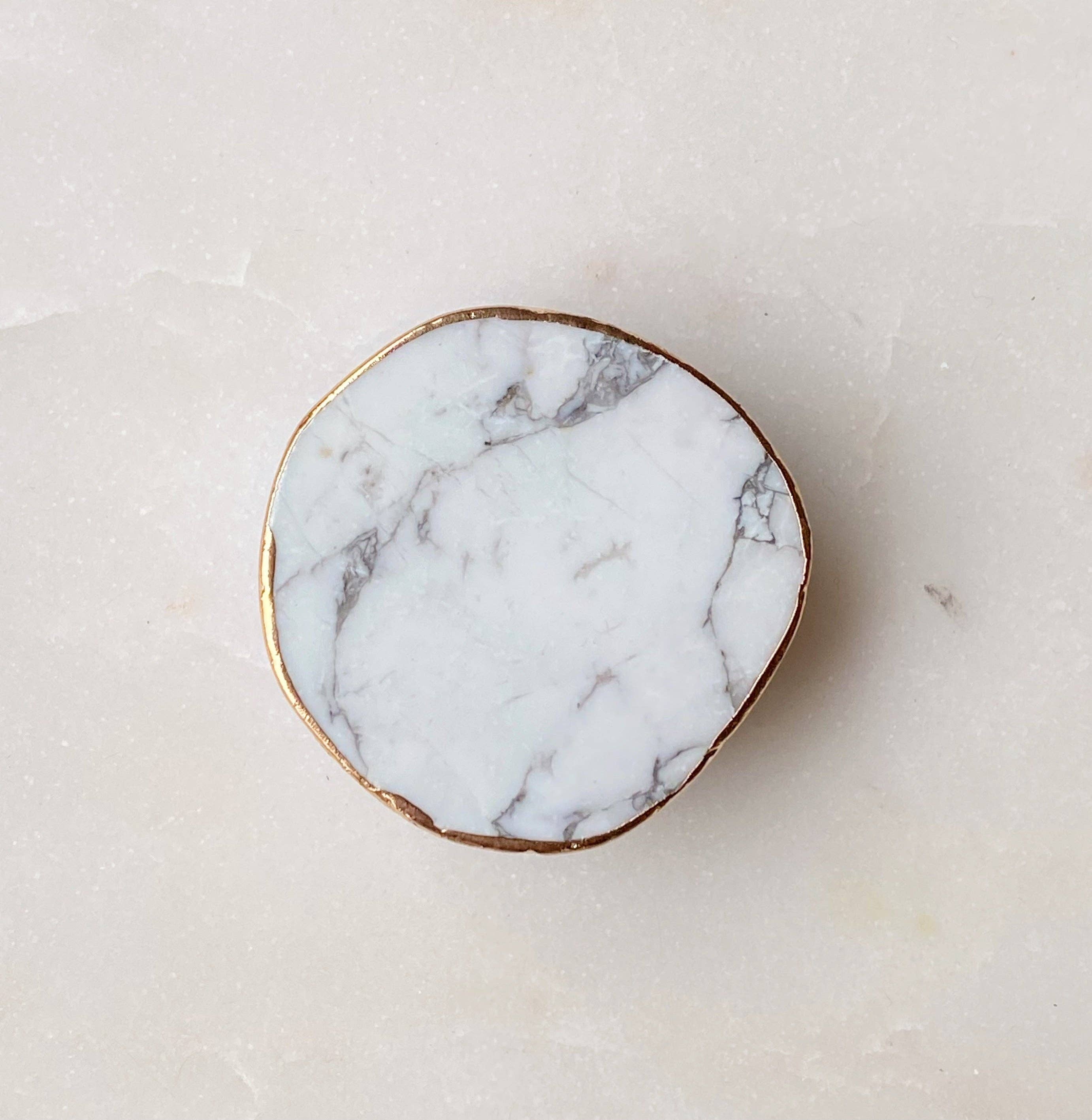 Ellison+Young - Wholesale Phone Grip - Golden Edge Natural Stone Phone Grip8