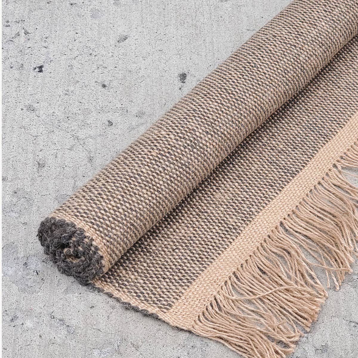 KORISSA - Wholesale Floor Mat - Handwoven Natural Jute Floor Mat • Goldilocks Rug0