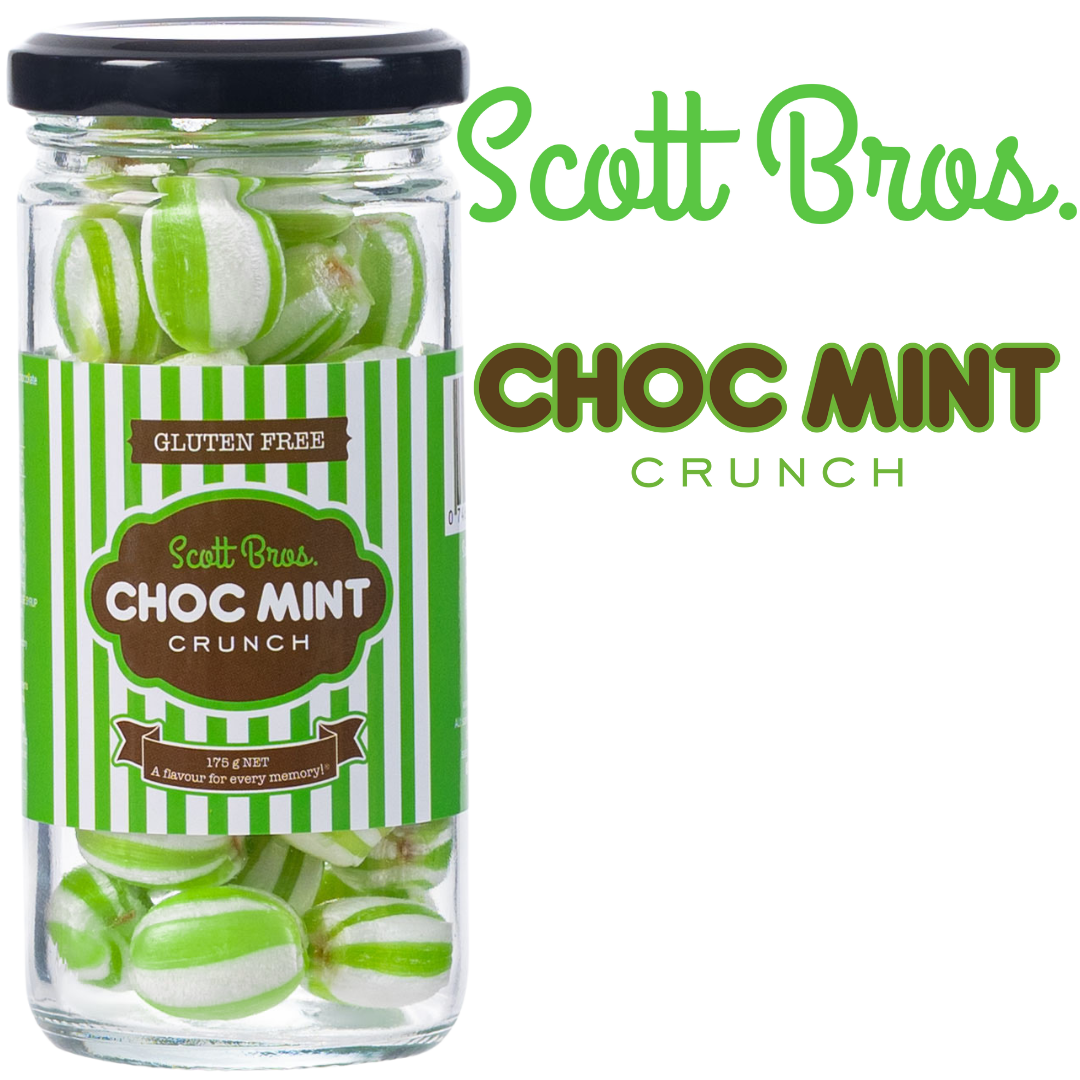 Scott Bros. CANDY - Wholesale Hard Candy - 2-Tier Counter Display #1 - 96 Jars / 8 Flavours 8