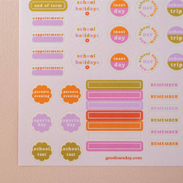 Good Tuesday (Once Upon a Tuesday) - Vendita all'ingrosso Adesivo - Adesivi per Calendario Familiare | Adesivi in Carta Riciclata