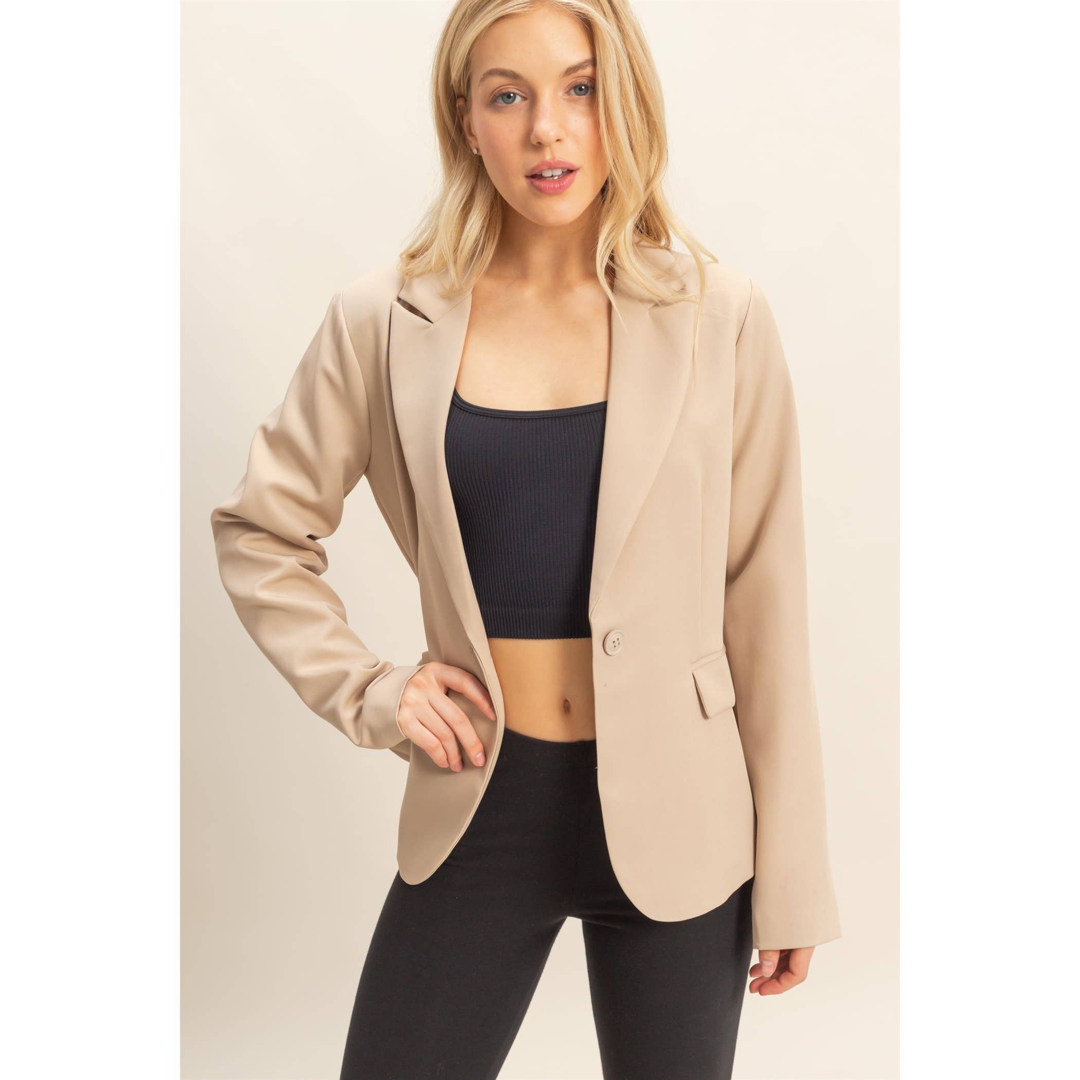 HYFVE - Wholesale Blazer - Women's - Single Button Blazer6