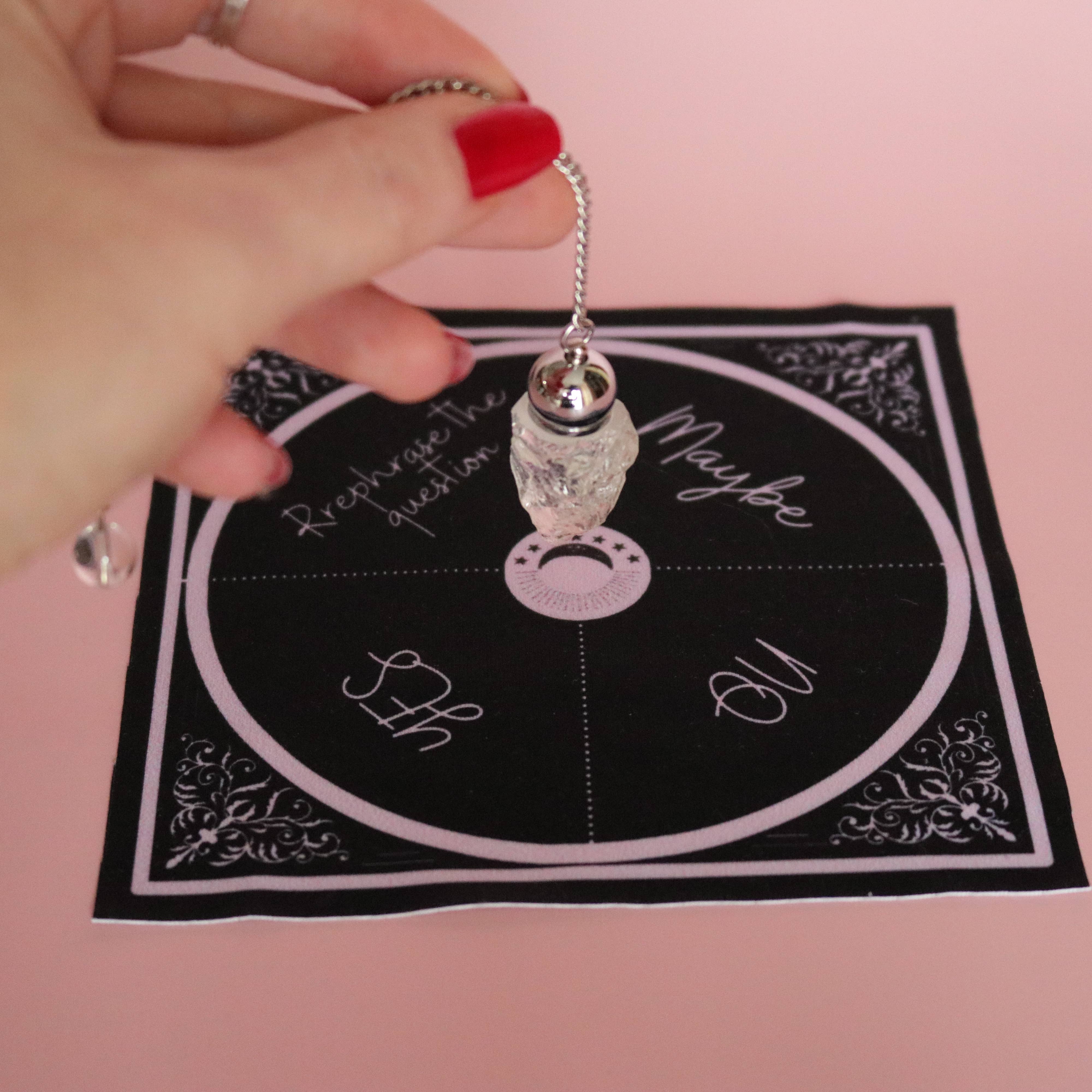 Sacred Moon&Stars – wholesale Meditation supplies – Pendulum Mat - Metaphysical - Divination1