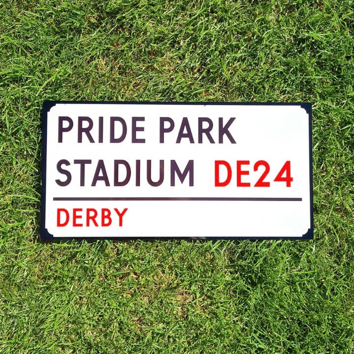 Pride Park - Street Sign for wholesale by Dukki Gifts