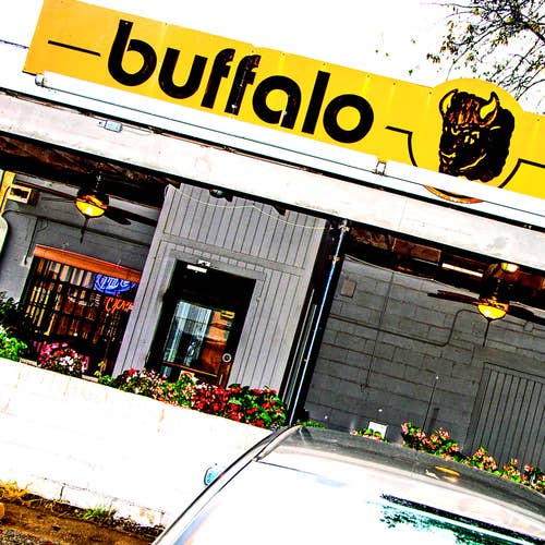 Buffalo Grill Coaster for wholesale by South Austin Gallery