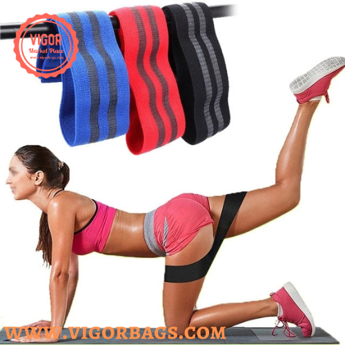VIGOR - Wholesale Fitness Equipment - Flat fitness resistance loop band for multi purpose8