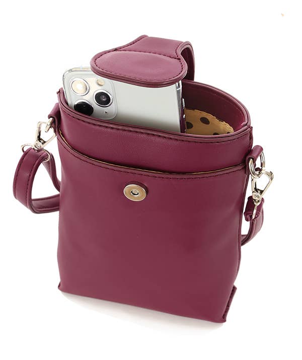 22 Tote - Wholesale Phone Wallet - Women's - Lightweight 3 Pocket Cell Phone Crossbody Bag11