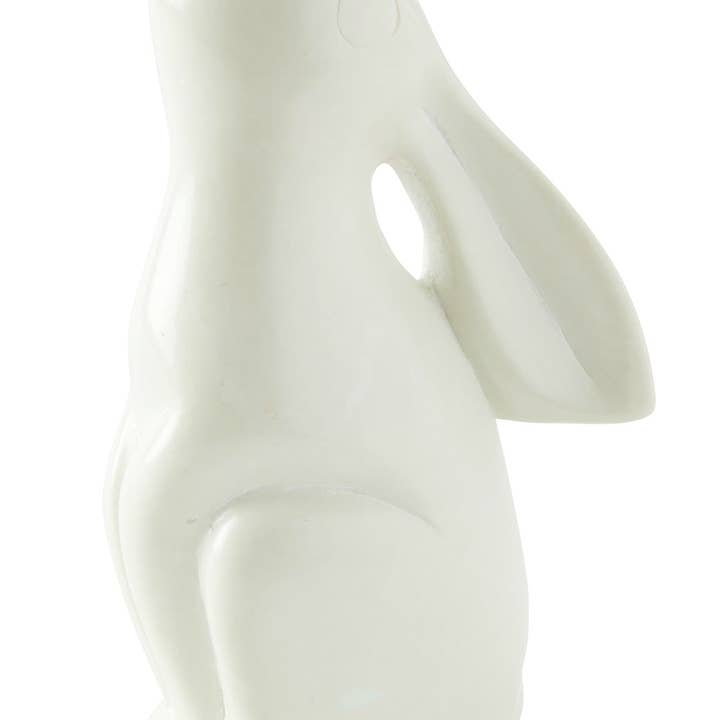 Swahili | AFRICAN MODERN - Wholesale Sculpture - Natural Soapstone Singing Bunny Rabbits5