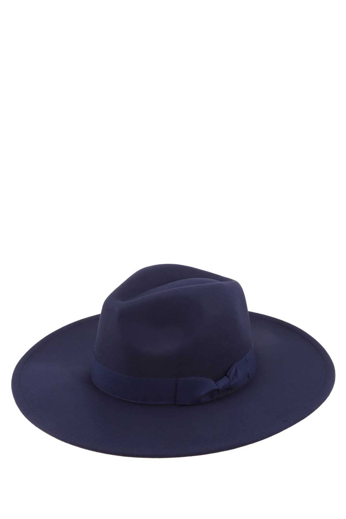 anbfashion - Wholesale Fedora - Women's - Felt Ribbon Basic Fedora Hat  30418