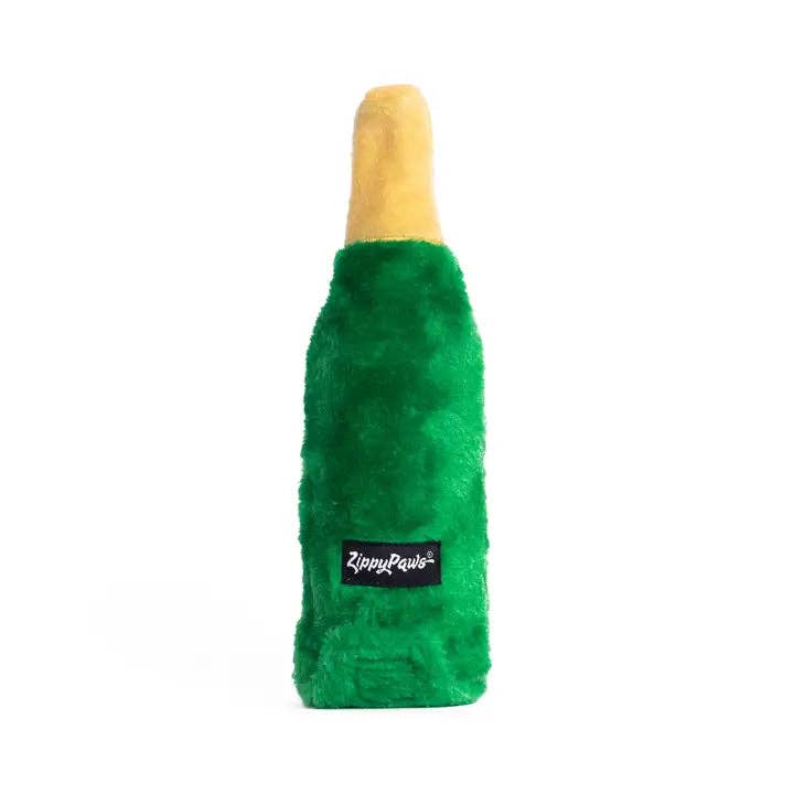 Pop Dog - Vente Peluche – chien - Jouet bouteille de Champagne1
