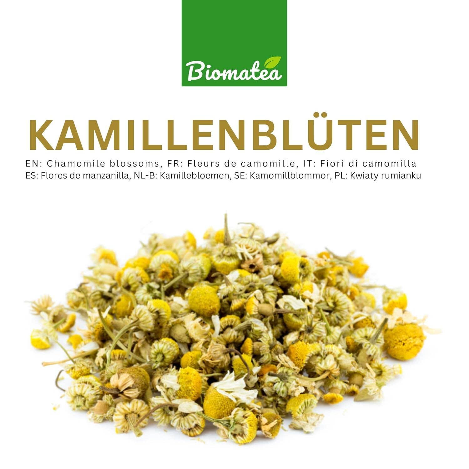 Biomatea - Wholesale Loose Tea - Chamomile flowers, 100 g dried chamomile tea, chamomile flower tea4