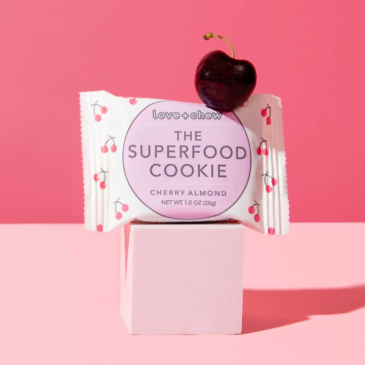 CHERRY ALMOND - 1 OZ - BOX OF 80 for wholesale by Love + Chew