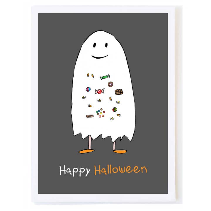 Ghost de bonbons pour la vente par mollyOcards