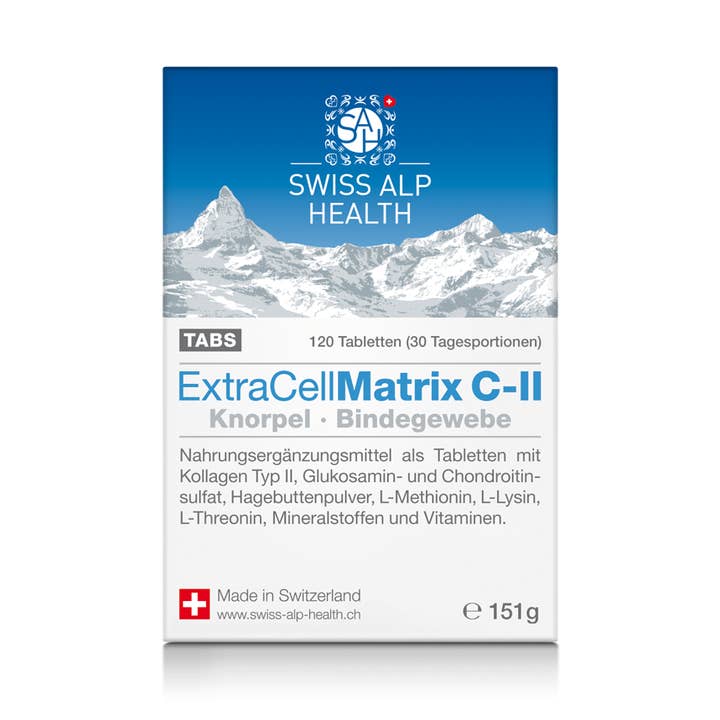 Tabletas C-II de matriz celular extra Swiss Alp Health para venta al por mayor de SwissHerbs Pharma GmbH