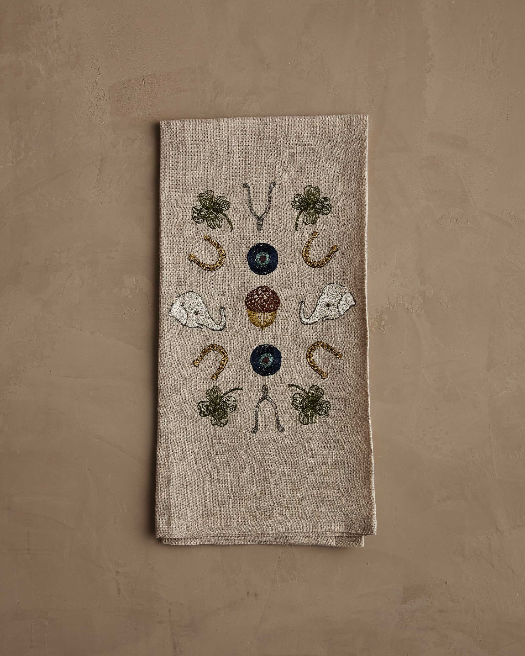 Coral & Tusk - Vente Torchons - Torchon Good Luck1