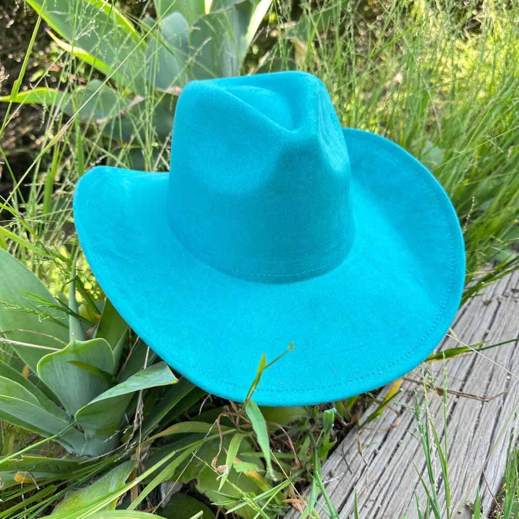 One and Only Accessories - Wholesale Cowboy Hat - Women's - Best sller Fashion Vegan suede cattleman cowboy hat 12