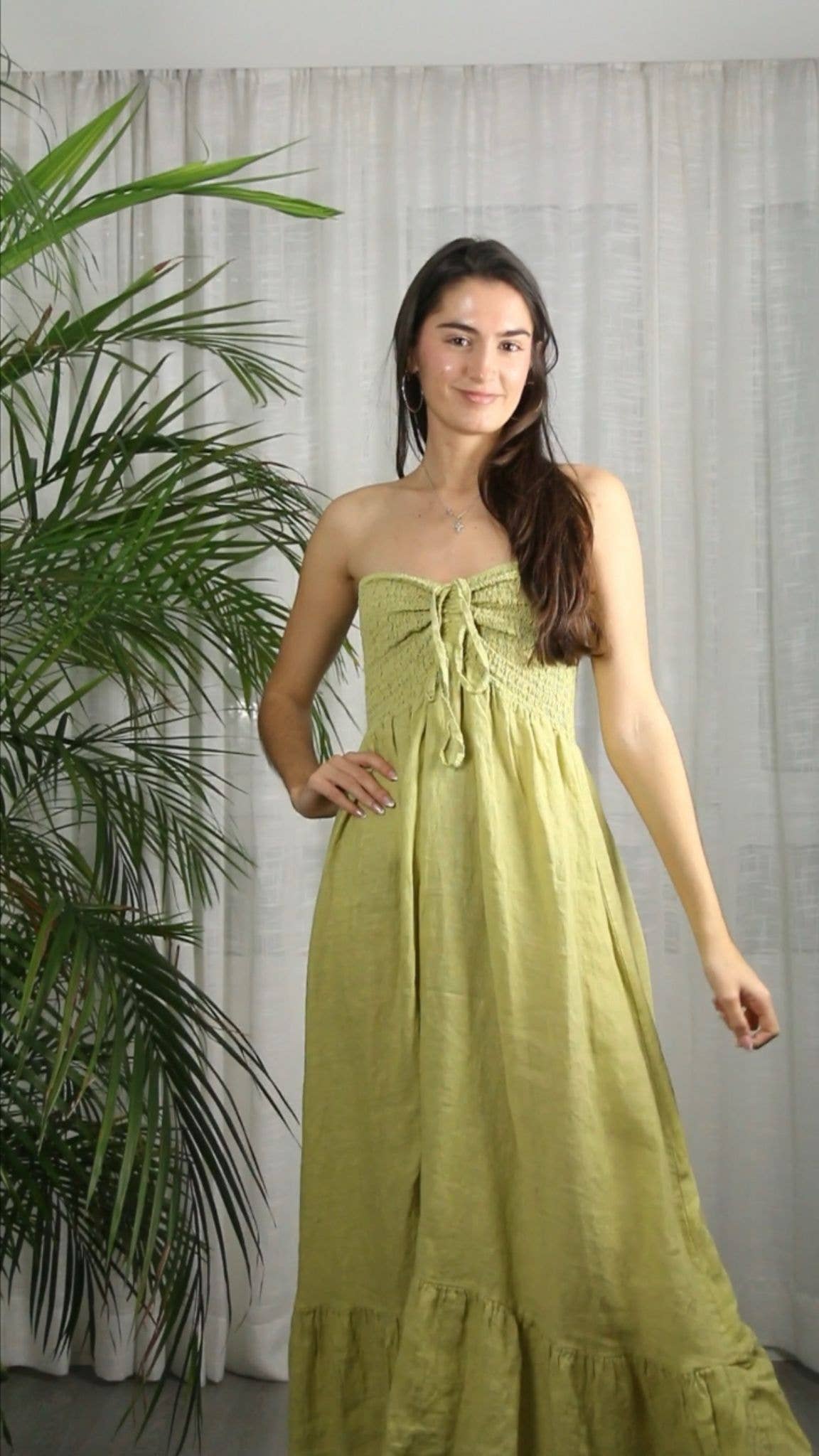 Linen & More – Großhandel Kleid – Damen – REF 72139 EHRENKLEID AUS 100% LEINEN7