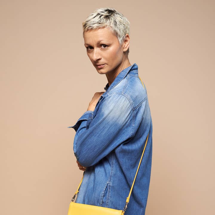 Vegansk miljøansvarlig pose fremstillet i Frankrig gul Flo for engroshandel hos MAGNETHIK