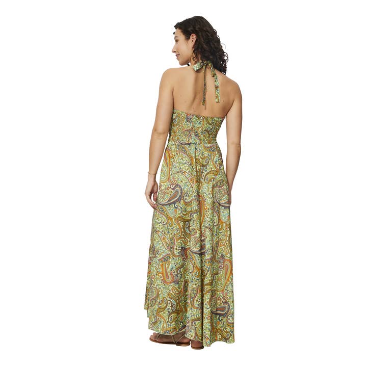 La Mano Boho - Wholesale Dress - Women's - LONG SLEEVELESS SUMMER DRESS MBM0001X