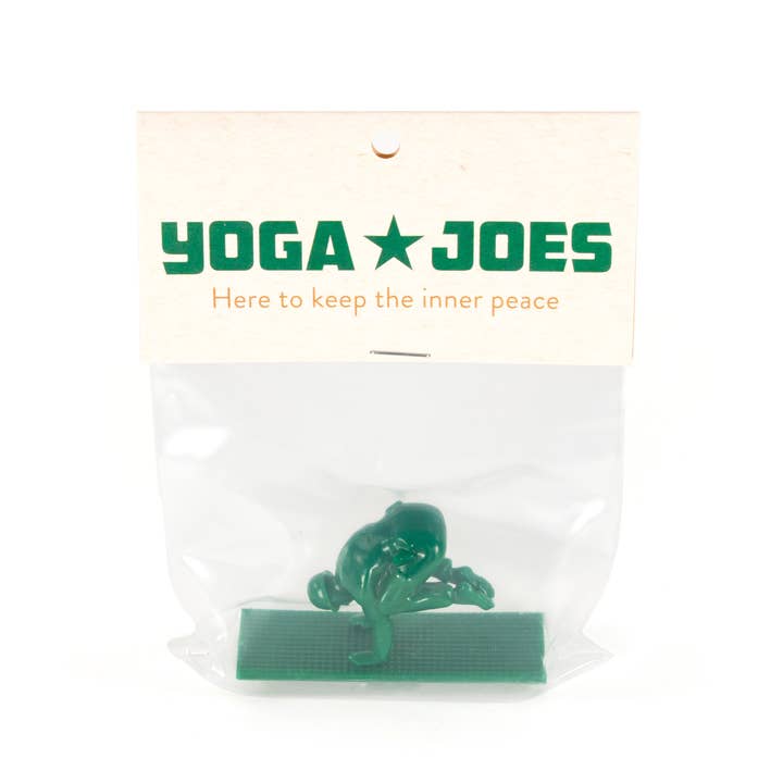 Humango - Wholesale Figurine Toy - Kids - Yoga Joes Series 1 Green: Singles