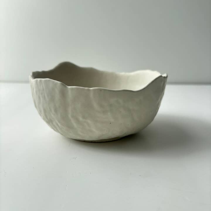 Fancy Concrete - Wholesale Decorative Plate/Dish/Bowl - Daso Textured Bowl