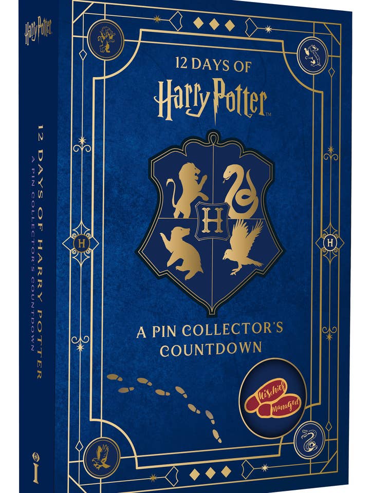 12 jours de Harry Potter : le compte à rebours du collectionneur de pin's pour la vente par Insight Editions UK