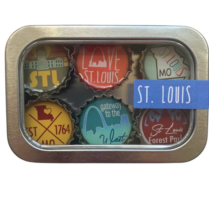 St. Louis, Missouri Magnets for wholesale by Kate's Magnets