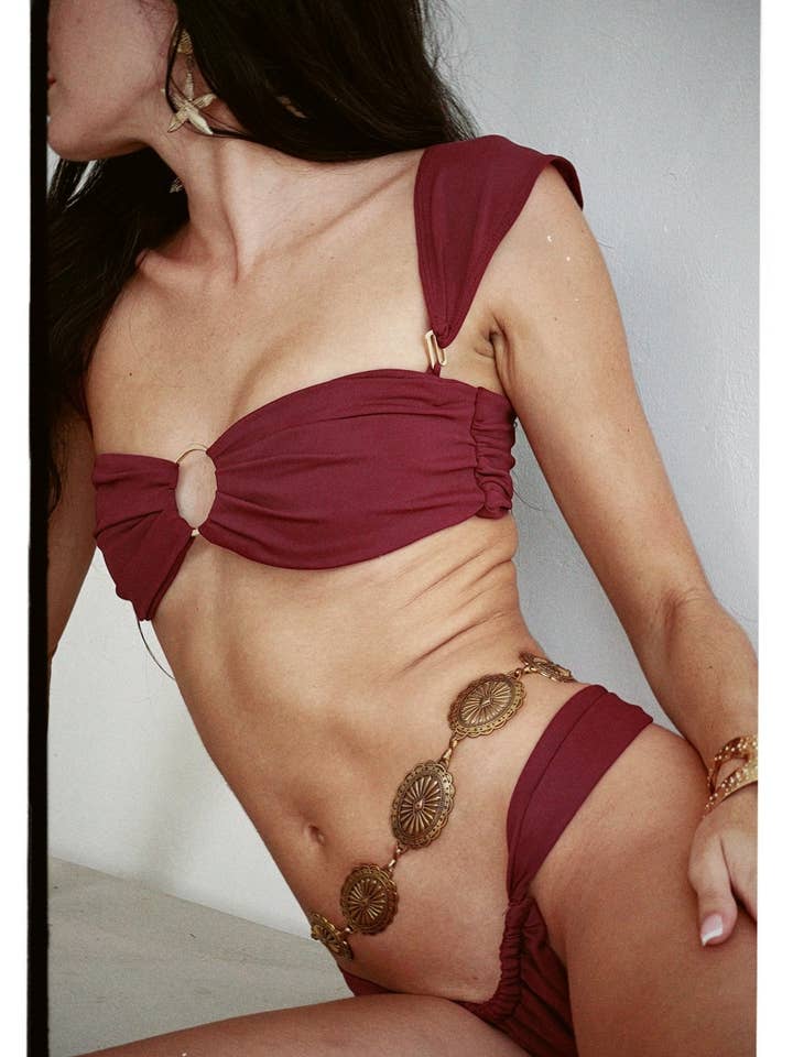 Hazey Daisy - Wholesale Two Piece Swimsuit - Women's - Matahari Bikini1