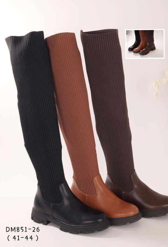 BELLICY / Cink-me – Engroshandel Støvler - Dame – Dame over-the-knee støvler DM851-261