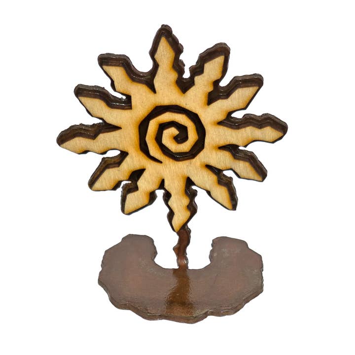 Sun - 12 Point Southwestern Mini Table Topper for wholesale by Crooks Designs