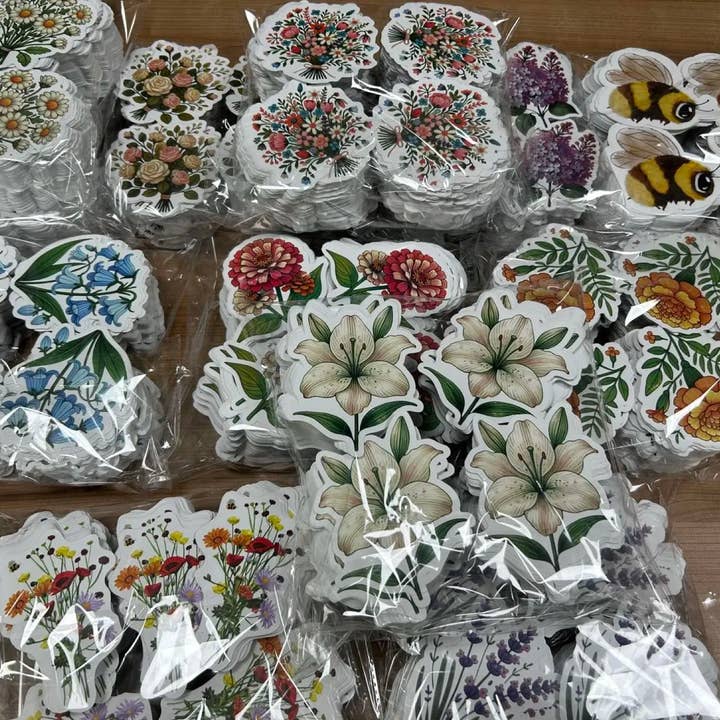 Rebecca Jimenez - Wholesale Retailer Display - Accessories - Filled Sticker Display