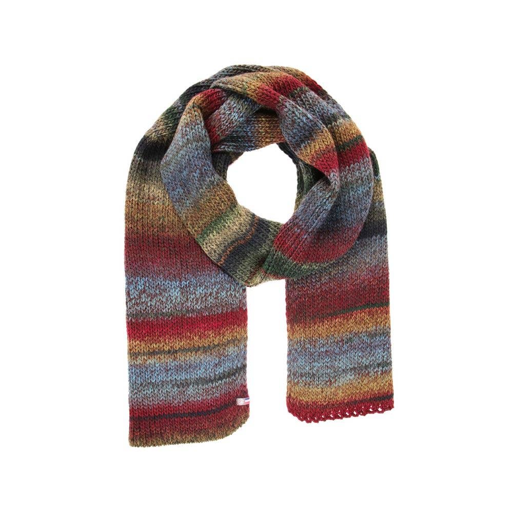 MAISON BONNEFOY - Wholesale Scarf - Women's - RAFAEL - Multicolor chunky knit scarf10