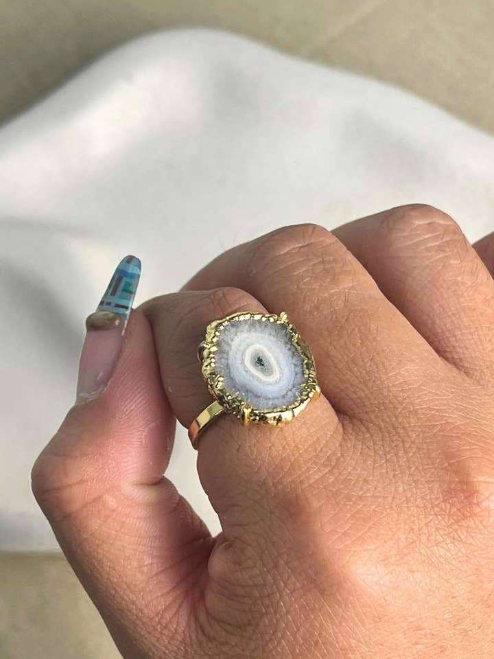 Mist Solar Quartz - Ring for wholesale by Hi Handmade