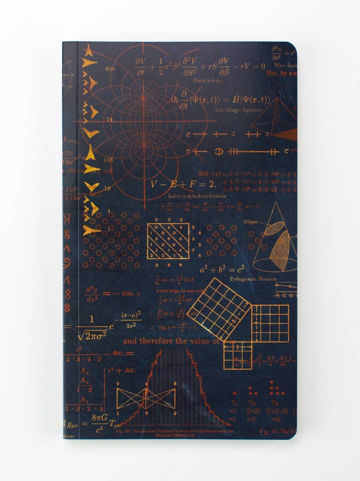 Equations That Changed the World Yearly Planner (Case of 6) for wholesale by Cognitive Surplus