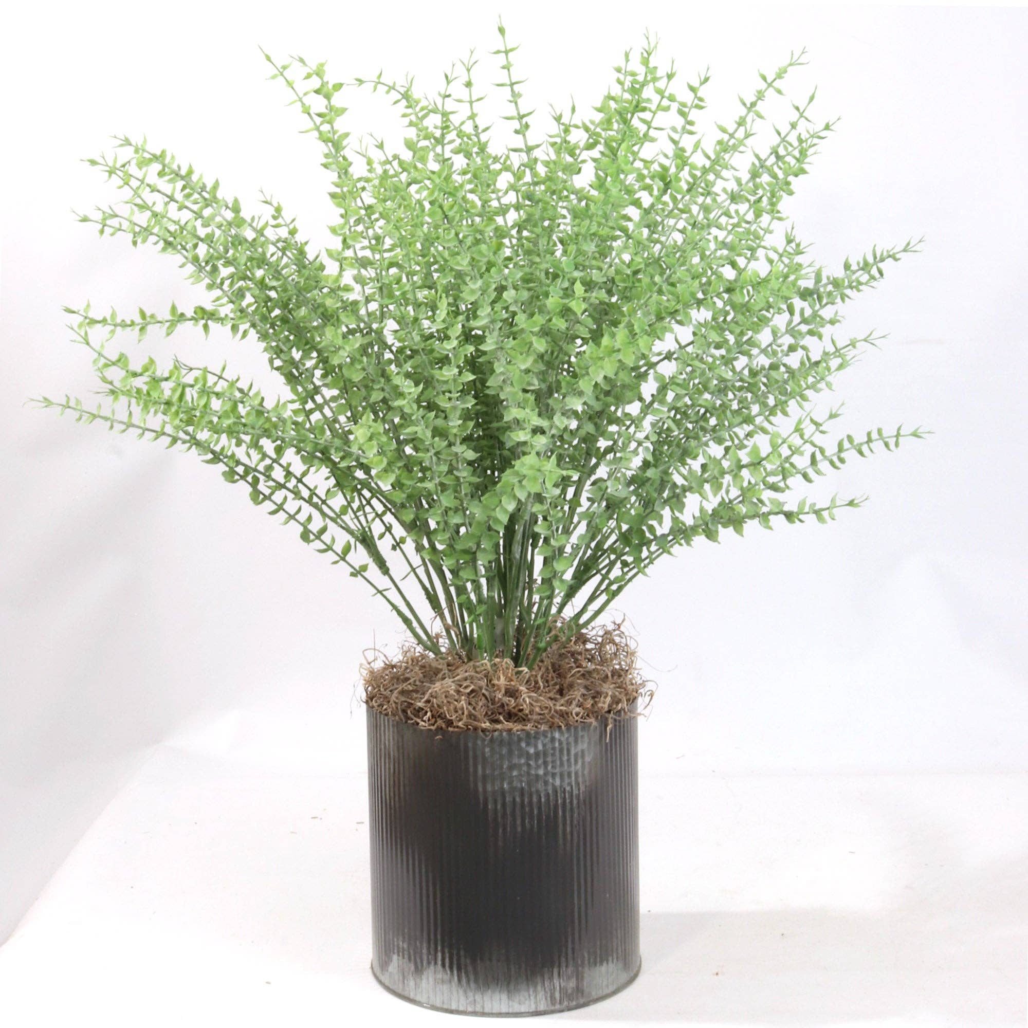 Larksilk - Vente Plantes artificielles - Buisson en eucalyptus résistant aux intempéries, 20 po, faux1