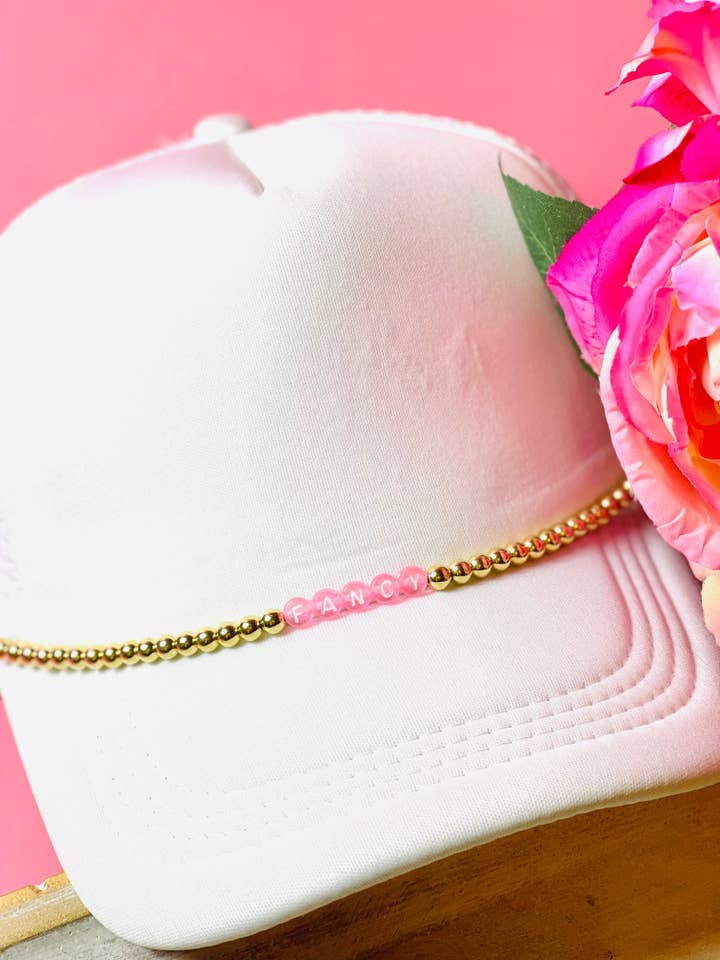 Trucker Hat Fancy Beaded Chain for wholesale by ShannAgains Jewels