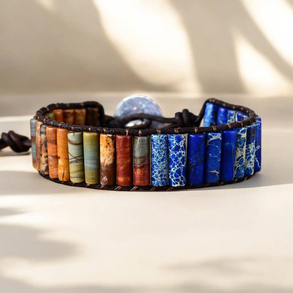 Cape Diablo - Wholesale Jewelry - Men's - Men's Warrior Jasper Bracelet3