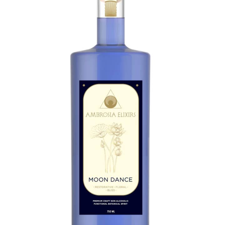 Ambrosia Elixirs - Wholesale Non-Alcoholic Aperitif/Mocktail - Moondance Crate - 12 Premium Bottles 1