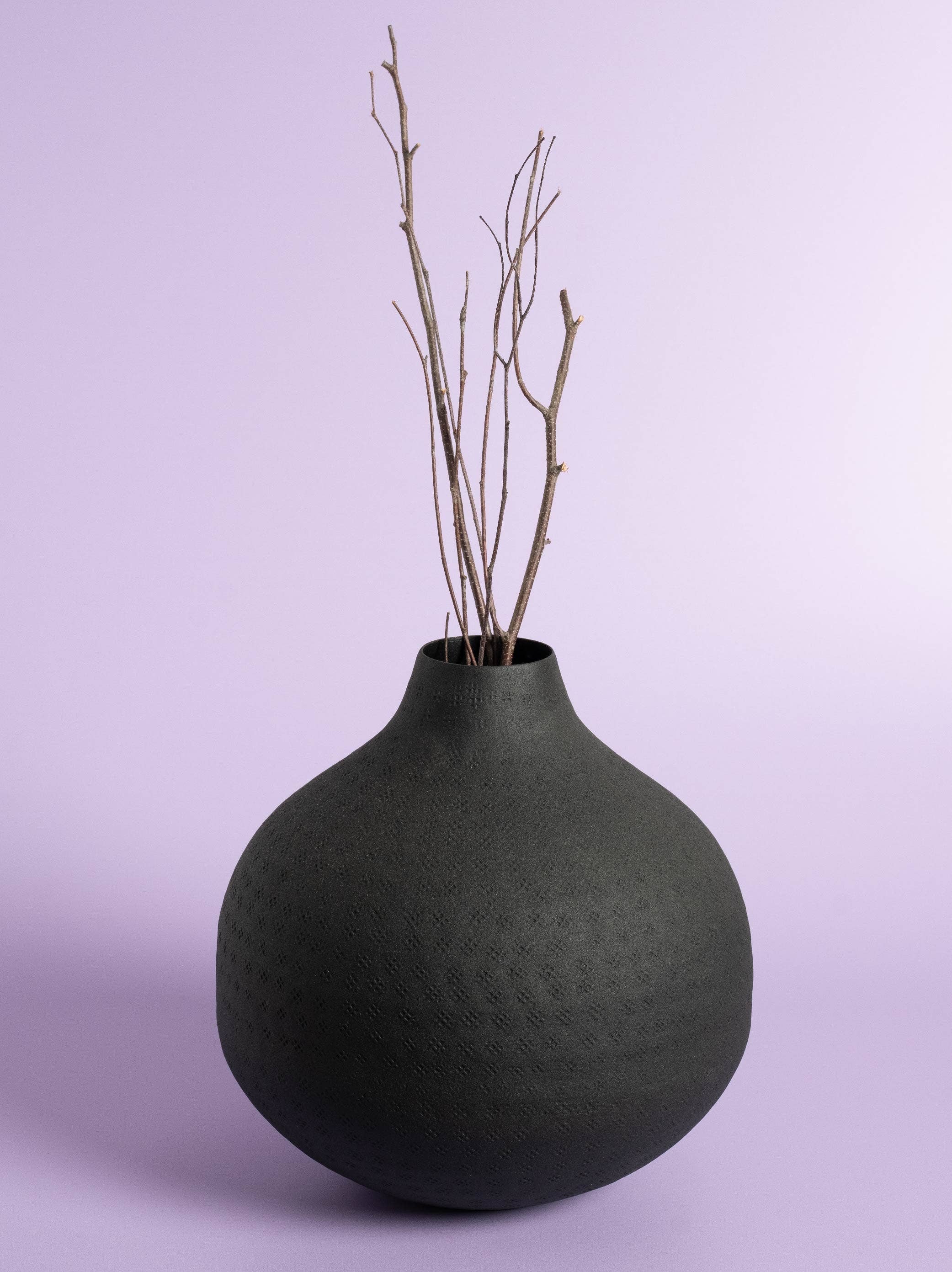 Made Market Co. - Wholesale Vase - Textured Vase Large Round5