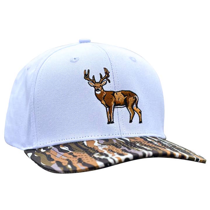 Embry Outdoors – Großhandel Trucker-Cap – Unisex – Weißer Ranch Camo "Buck"1