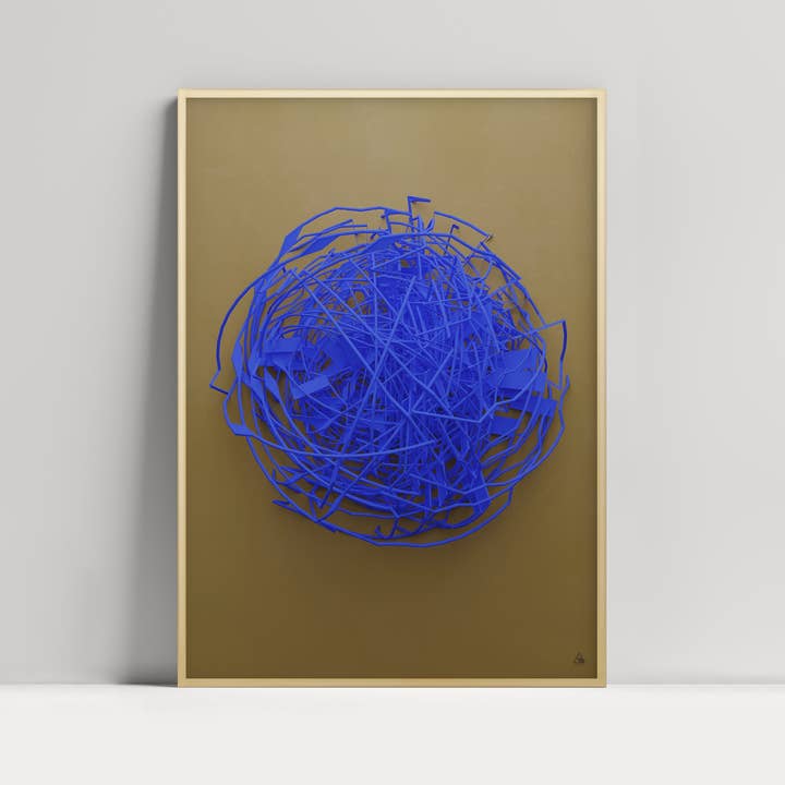 SCRAMBLE BLÅ för wholesale av PLOXX poster