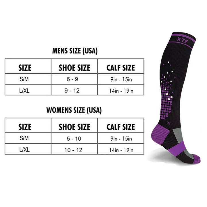 Extreme Fit Wholesale - Wholesale Socks - Unisex - HIGH-INTENSITY RUN+ WORKOUT COMPRESSION SOCKS1
